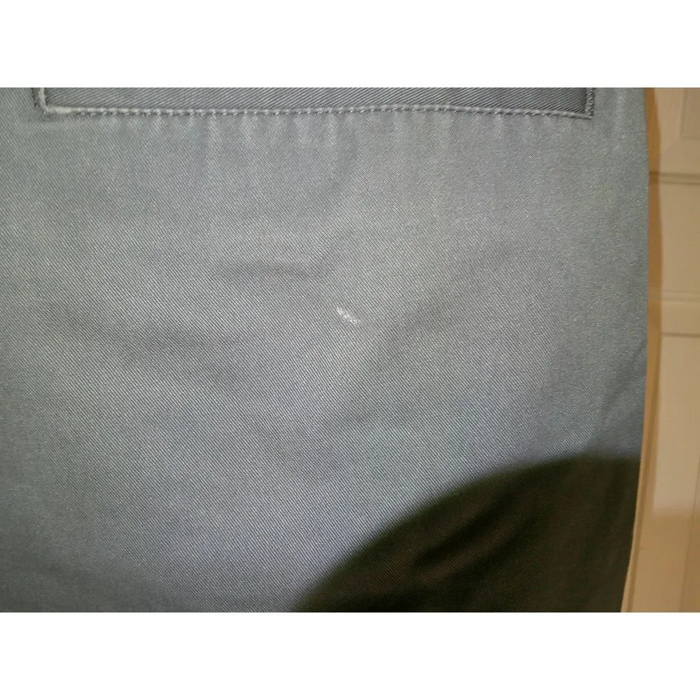 DC Men's‎ Classic Chino Shorts Casual Flat Front Gray XL